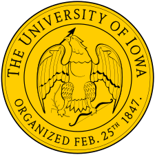 Official Seal of the University Of Iowa