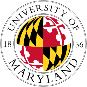 Official Seal of University of Maryland, founded in 1856.
